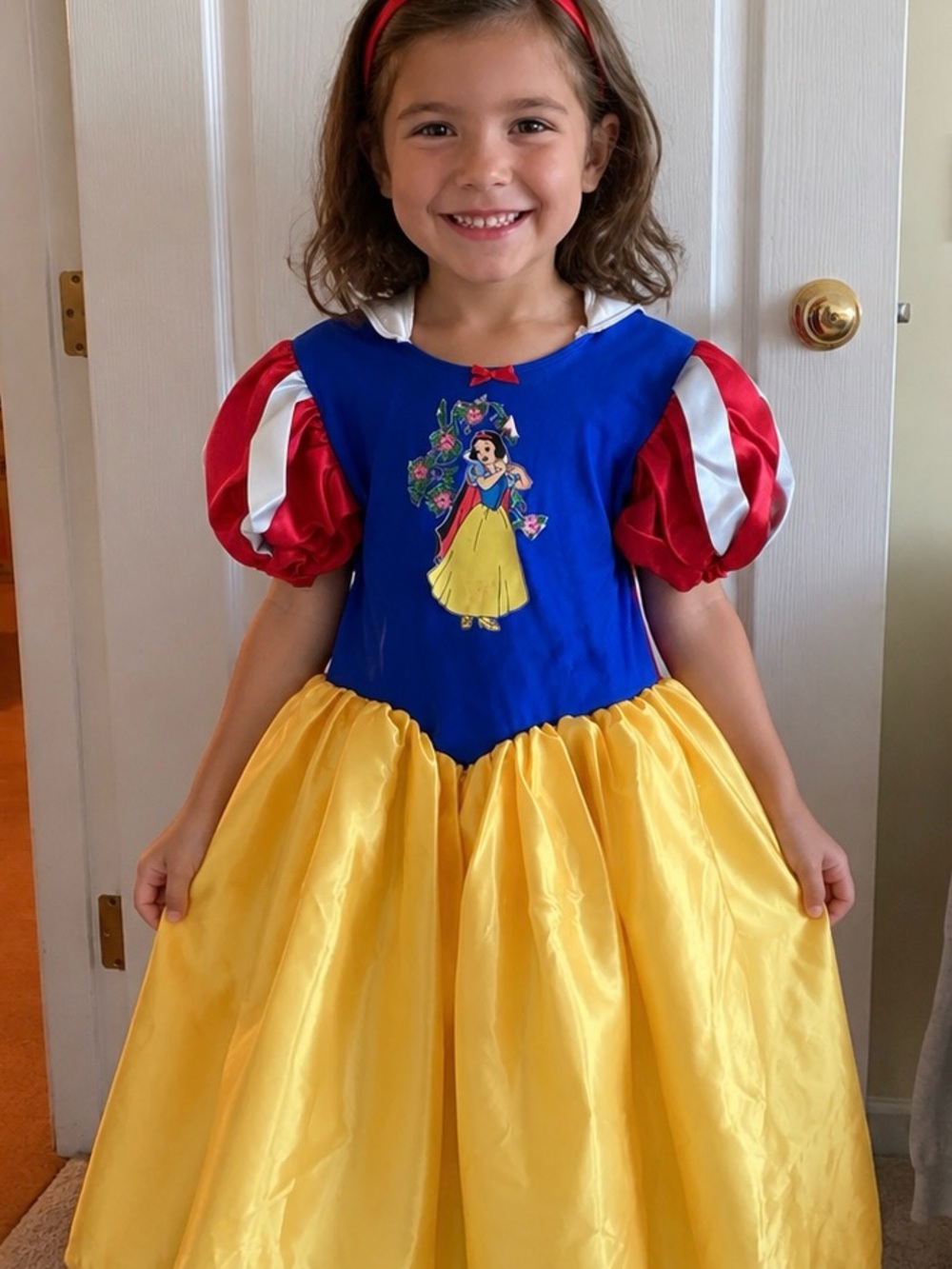 Disney Snow White Costume for Kids - Vibrant Blue, Red, and Yellow